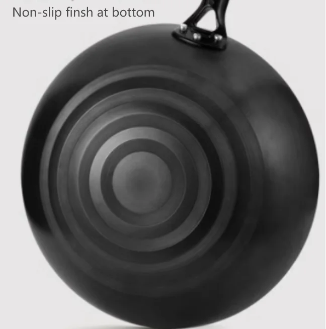 Nonstick Wok Cooking Wok Hand Hammered Carbon Steel Wok With Wood Handle