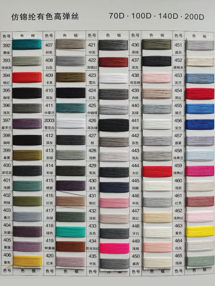 high quality elastic imitation nylon  yarn fancy yarn for socks