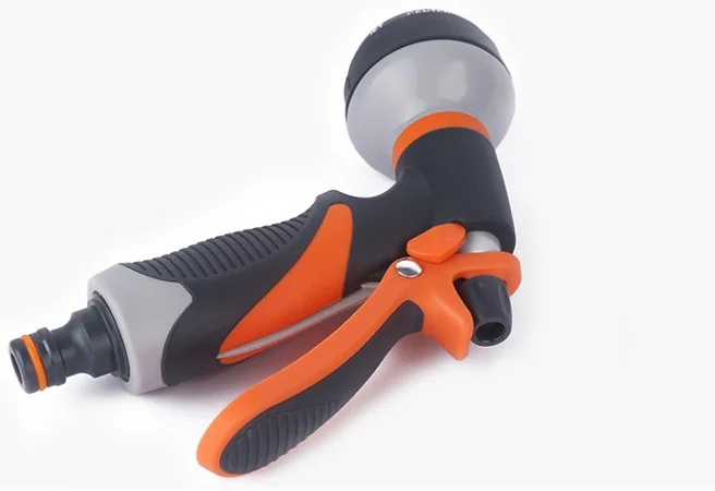 Gardening Flower Watering Gun, Alloy Garden Nozzle, High Pressure Car Wash Water Gun Spray Gun