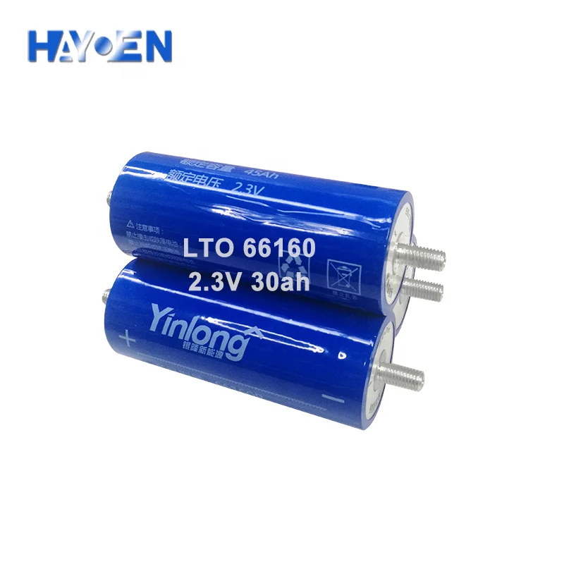 lithium battery 10 years warranty 66160 Lto Battery 40ah 45ah 30ah 35ah lto cells 45ah lto Yinglong