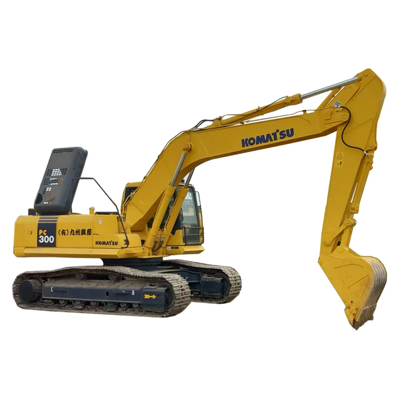 Экскаваторы Komatsu хорошего качества pc300-7 японский бренд подержанный гусеничный экскаватор 30 тонн большая машина по низкой цене для продажи