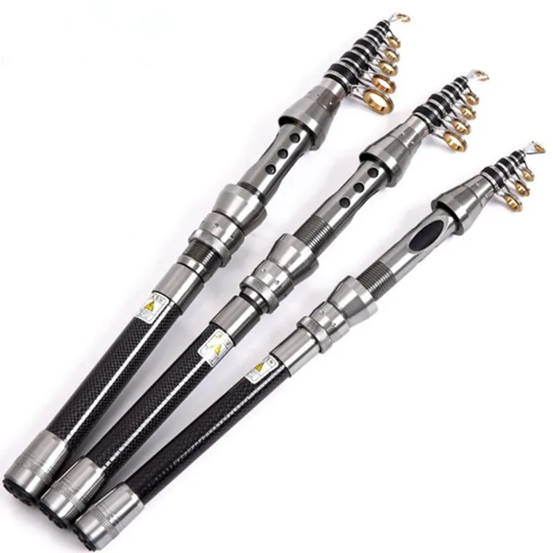 wholesale portable Telescopic Fishing Combo Kit Set Rod + Reel Line Lure Hook Net Fishing Gear Adult Beginners Fishing Tools