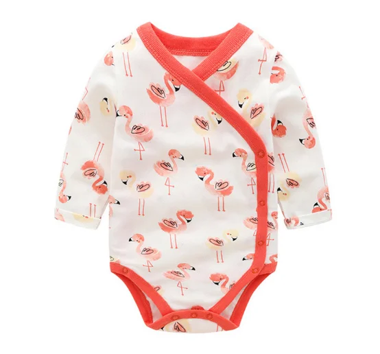 Hot sale baby clothing cotton 3-24M bodysuit infants wear newborn size with full prints