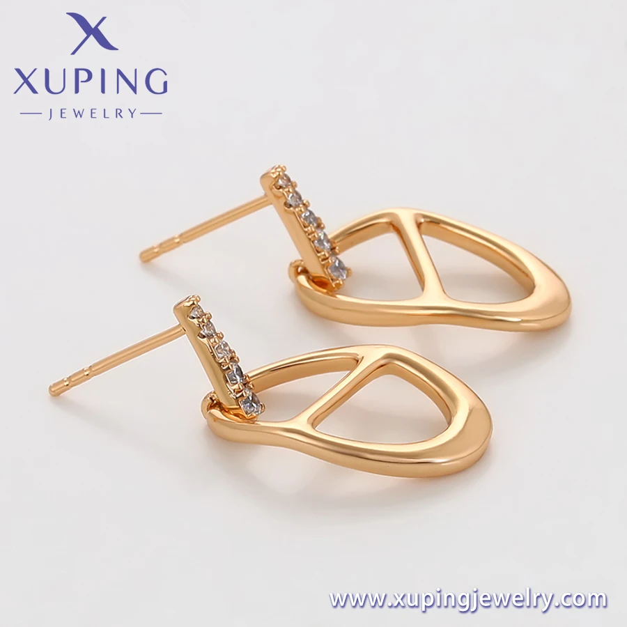 X000449355 XUPING Jewelry Classic Trendy Earrings 18K Gold Plated Earrings Fashion Jewelry Earrings