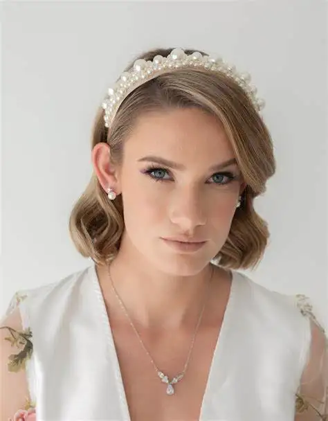 wholesale 2022 New design Rhinestone Headbands luxury headbands for women wedding hairband pearl bridal hair accessories