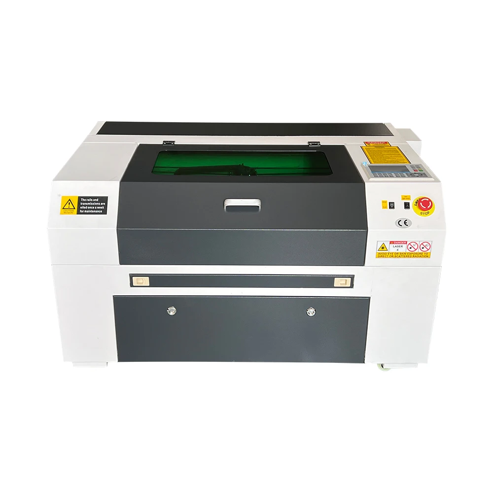 Mini Laser Engraving Machine For Crytal Glass Bottle With 80w Laser tube