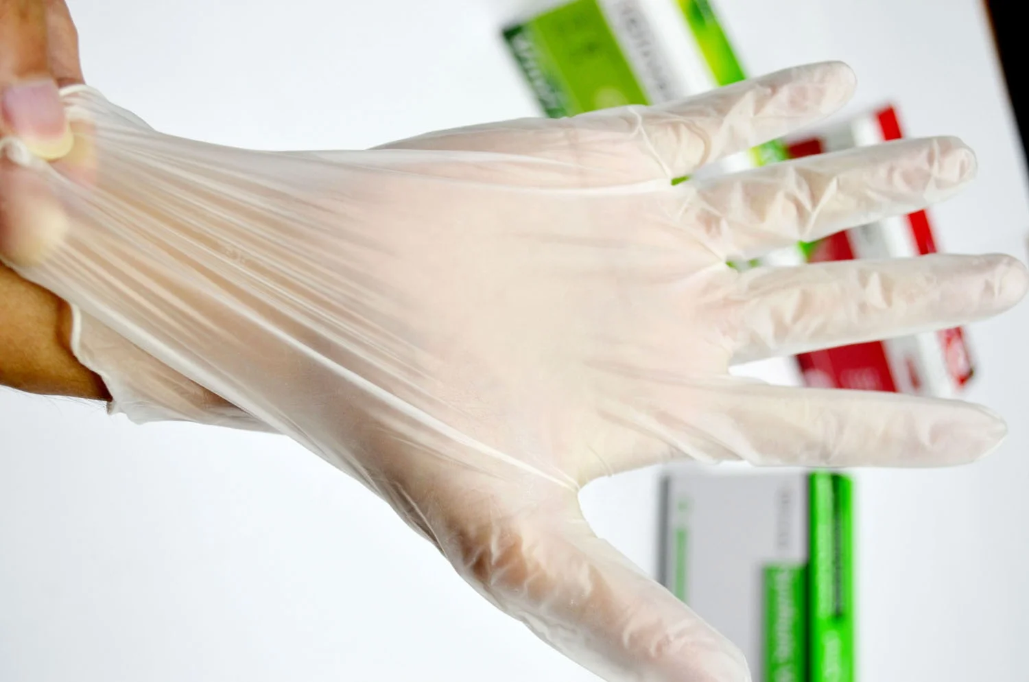 wholesale vinyl glovee disposable PVC glovee kitchen cleaning powder free glovee hand protection