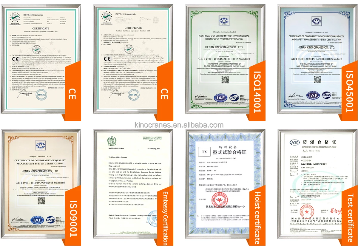 Kenancranes Industrial Single Beam Trackless Electric Simple Gantry Crane