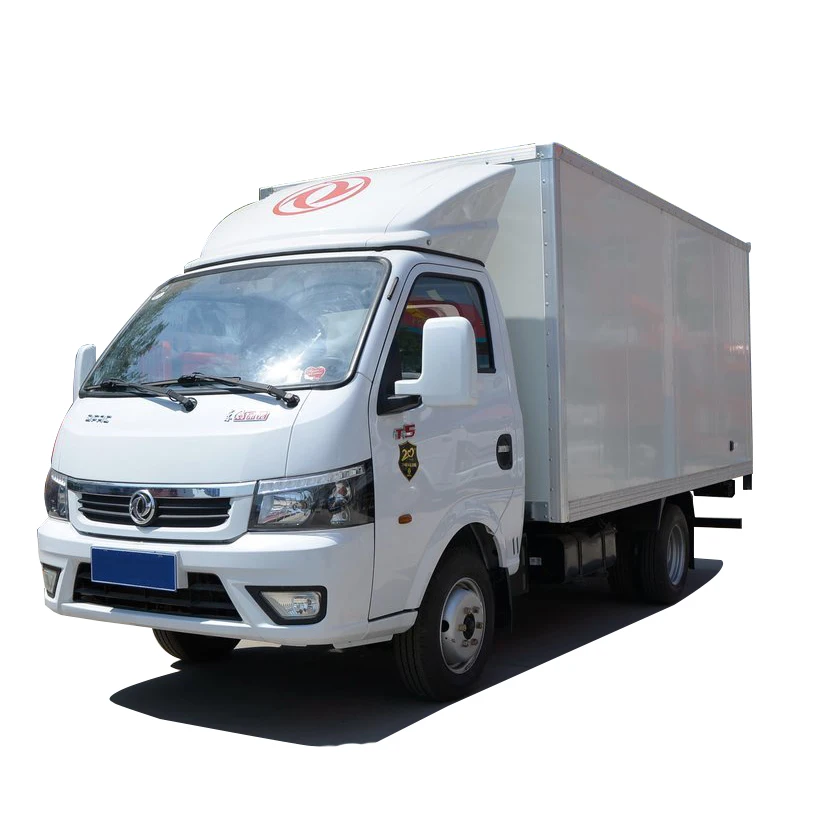 Pure Electric Vehicle 90km/h CATL Battery 100kw Motor Power Cargo Van Mileage Range 250km EV Truck
