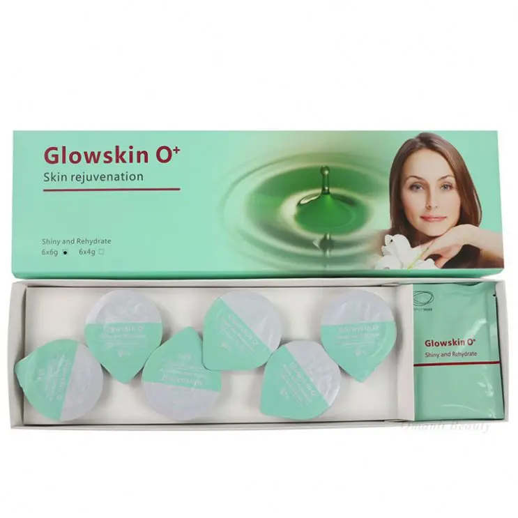  Кислородный аппарат для лица Glowskin O + набор отбеливания кожи омоложения против морщин сияющий и