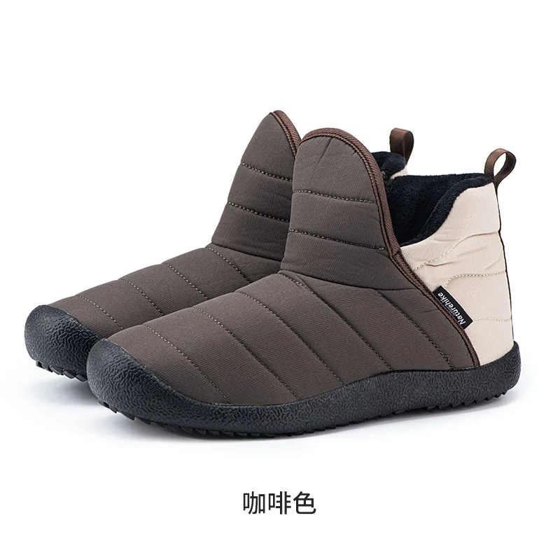 Outdoor Low Top Camp Down Shoes Boots Winter Unisex Lightweight Waterproof Windproof Casual Shoes Booties