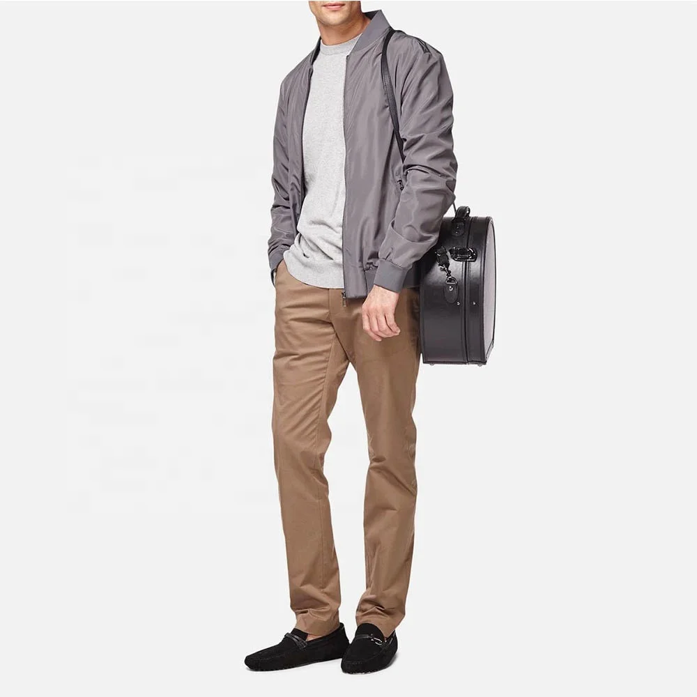 2021 hot sale black mens leather hat box for suitcase