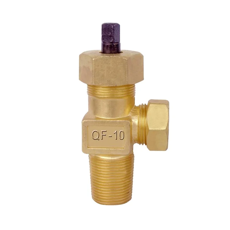 
QF-10 Brass Needle Type Valve for Chlorine Cylinder 