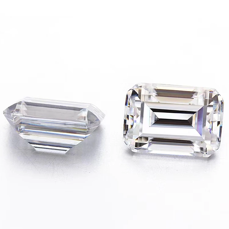 SGARIT Moissanite Jewelry GRA Certificate VVS1D Emerald Cut Loose Diamond
