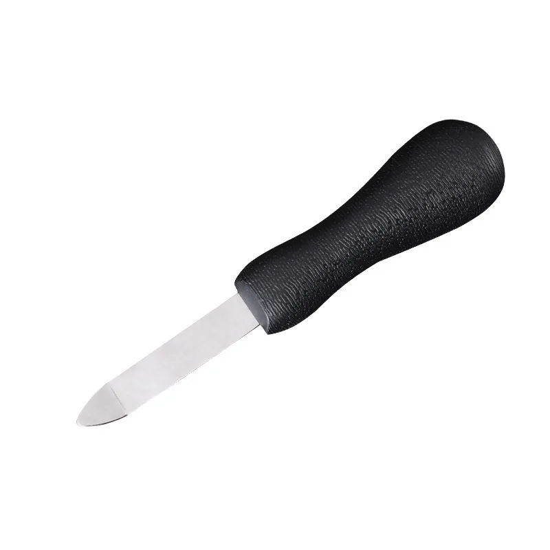 Hot Sale Seafood Tools Stainless Steel Oyster Knife With Plastic Handle
