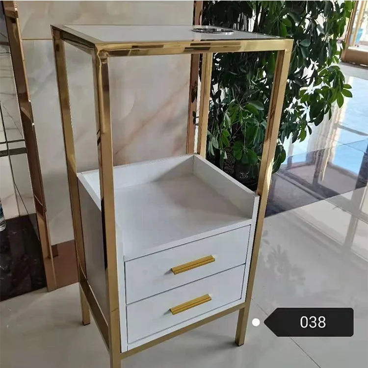 Siman Popular Beauty Salon Spa Styling Station Equipment Trolley Hairdressing Barber Used Cart Storage Trolley Rolling Cart