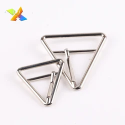 Factory Custom metal buckles for bag China product belt buckle custom Multi-Color triangle buckle