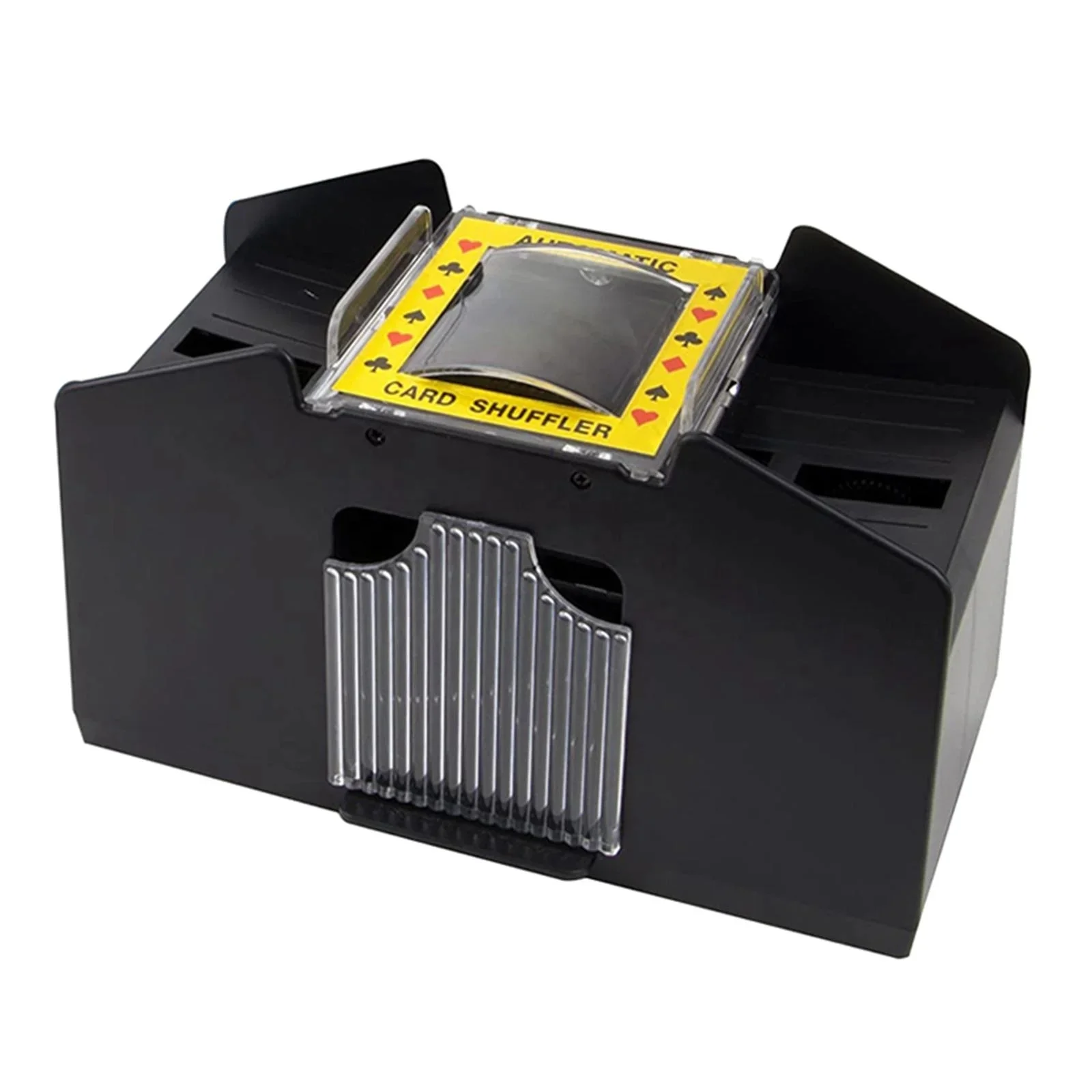 Automatic Card Shuffler, Battery Operated, Contains Up to 4 Decks, Professional Cards shuffling machine