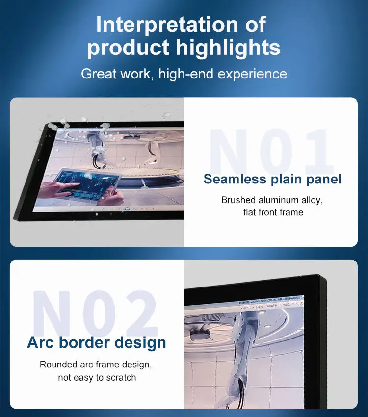 24 32 42 55 Inch Display Lcd Ir Touchscreen Pc All In One Computer Android Touch Screen Panel Pc Single Board Computer