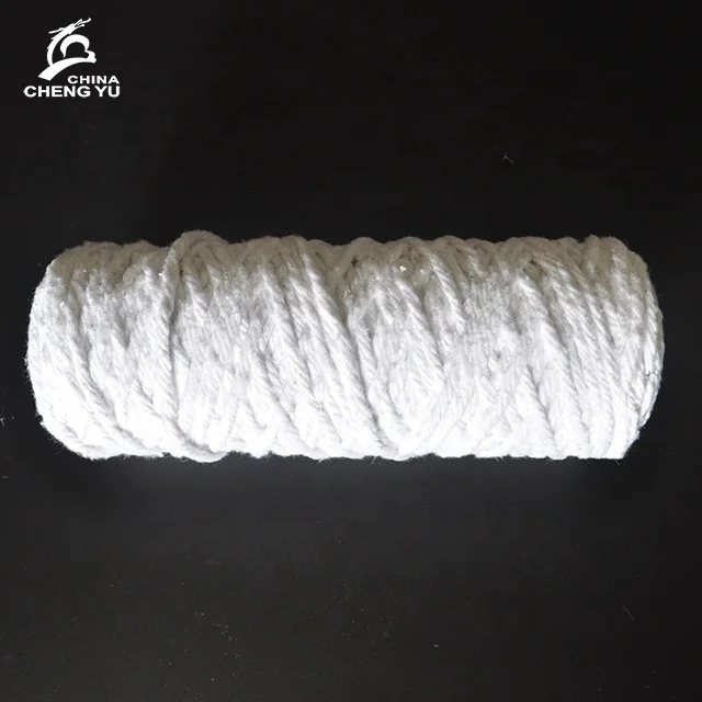  4ply переработанный трения закрученная хлопчатобумажная Швабра пряжа с двойным цветом