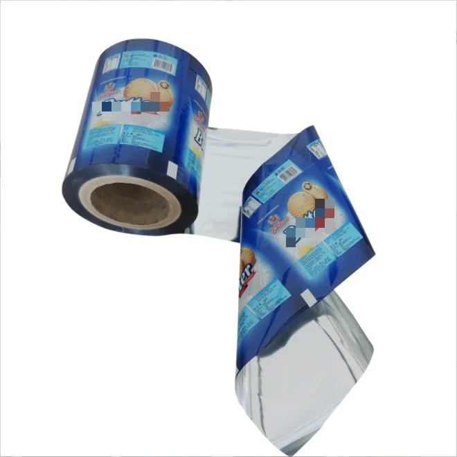 LOM Pvc Sugar Stick Packaging Paper Lamination Print Sealing Products Film Roll For Chocolate