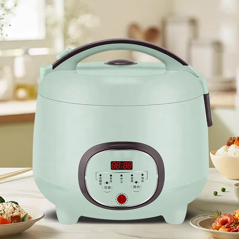304 Stainless Steel Inner Pot Rice Cooker Home Rice Soup Separation Low Sugar Multifunctional Mini 1.5L 5L Low Carb Rice Cooker