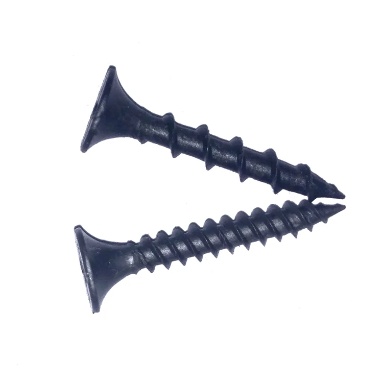 
Self tapping screw bugle head fine/coarse thread black phosphated gypsum board Tornillios drywall screw for metal 