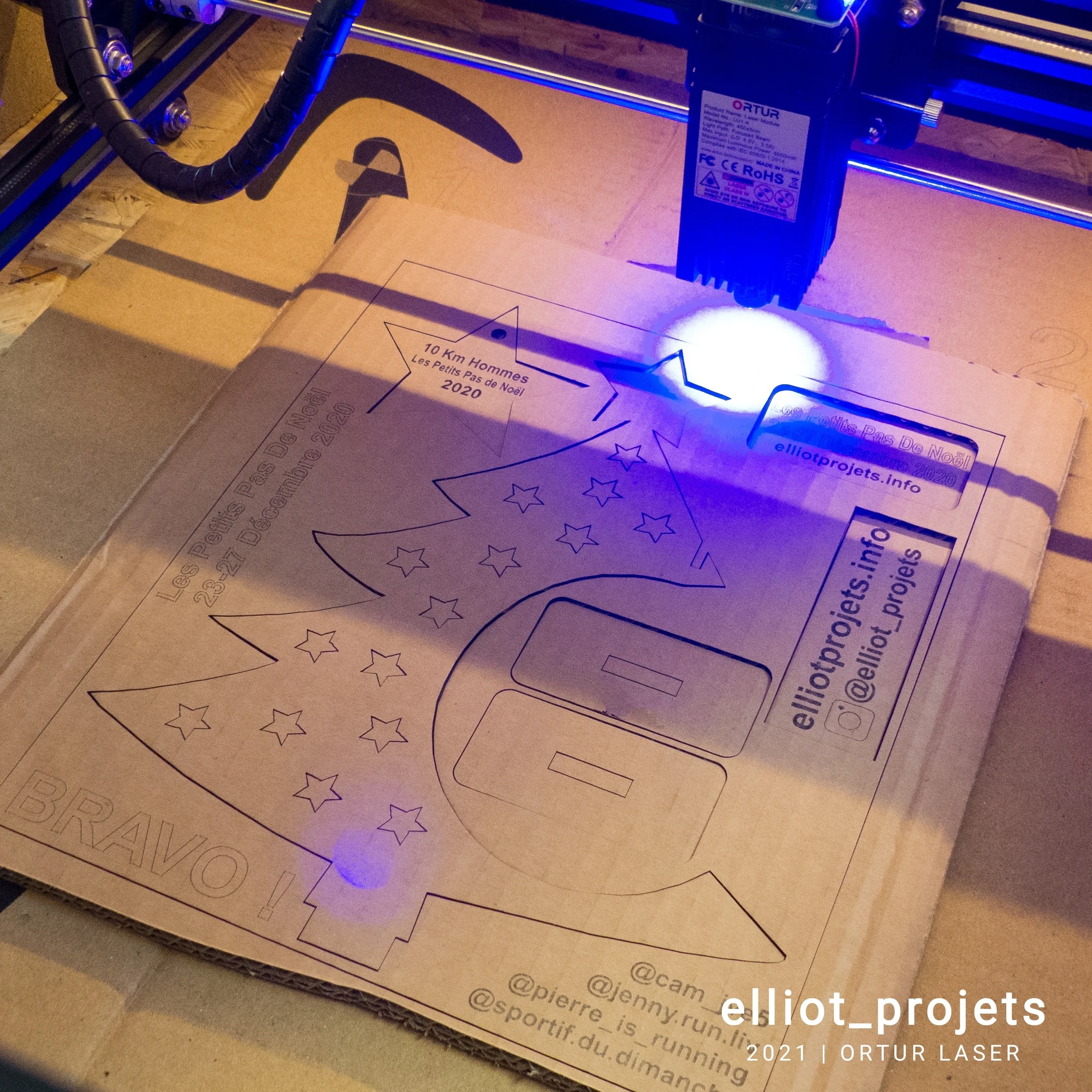 Ortur Laser Engraving Machine Wood Cutting Design Desktop DIY Laser Engraver Eye Protection