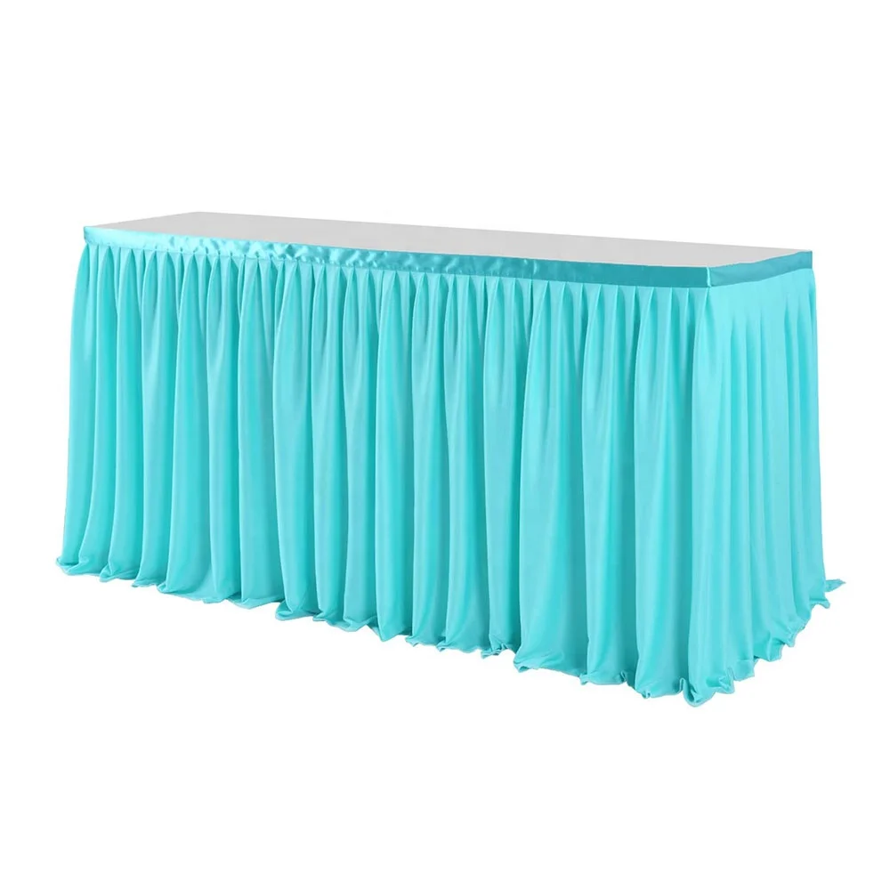 Aomiss, оптовая продажа, синяя скатерть для стола, квадратная скатерть для стола, свадебная скатерть