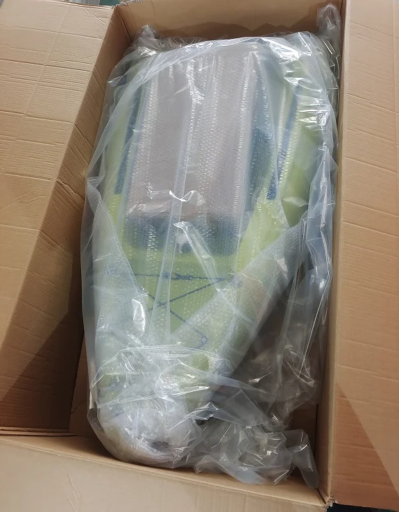 Modular Kayak Factory Custom High Quality Lldpe 2.8m Plastic Foldable Kayak Canoe 2 Section Detachable Kayak