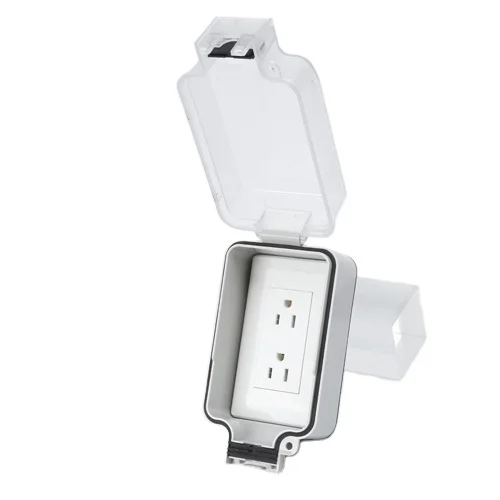 Новая сертифицированная Сетевая розетка GFCI, 125 В, 60 Гц, крышки настенной розетки, водонепроницаемая электрическая настенная розетка США и крышка переключателя