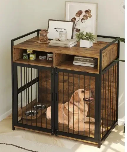 Dog Kennel Cages Pet Crates Hot SellingMental Pet Fence Cage for Dog House Pet Cages