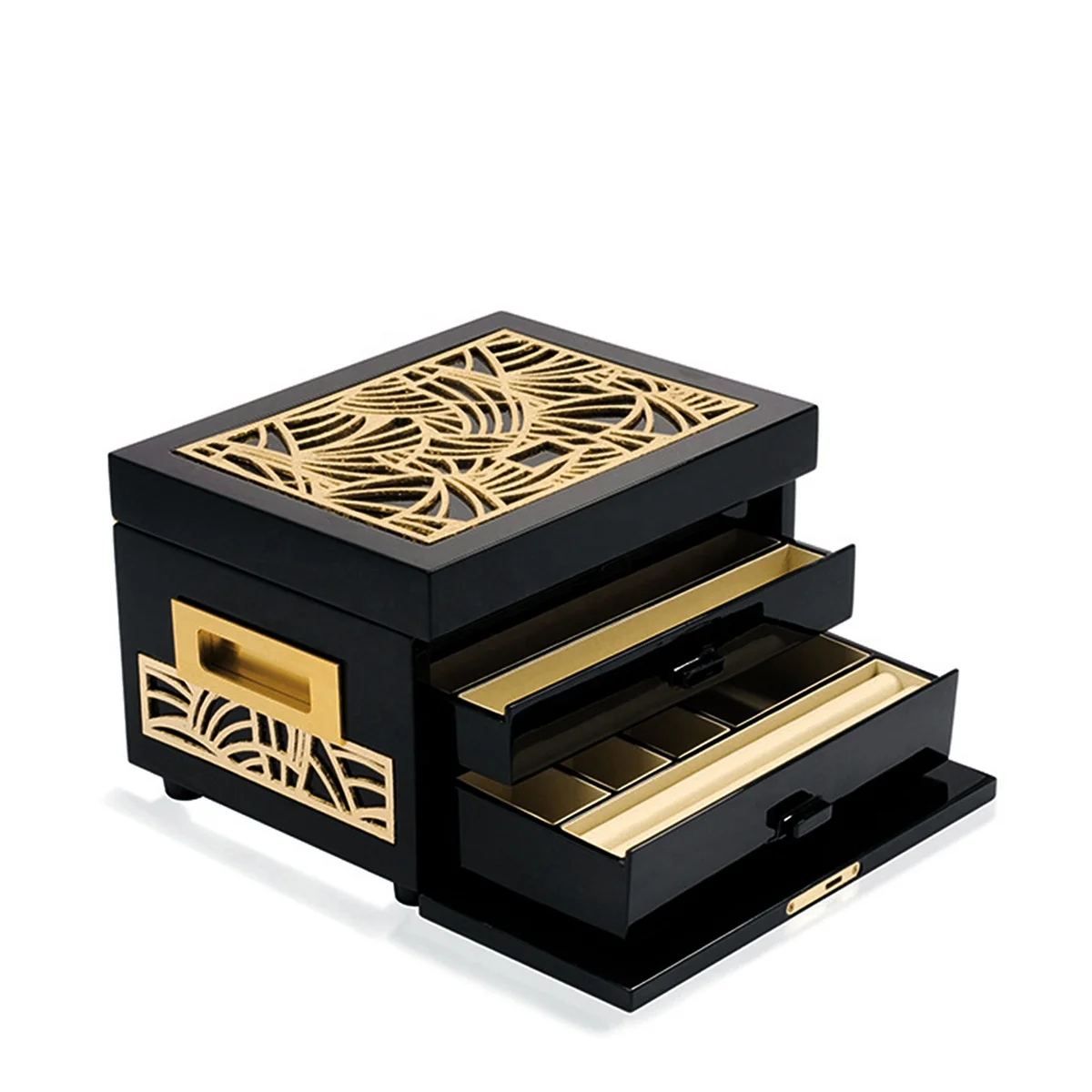 Luxury Jewelry personalized design custom jewelry gift Wooden Box For Storage