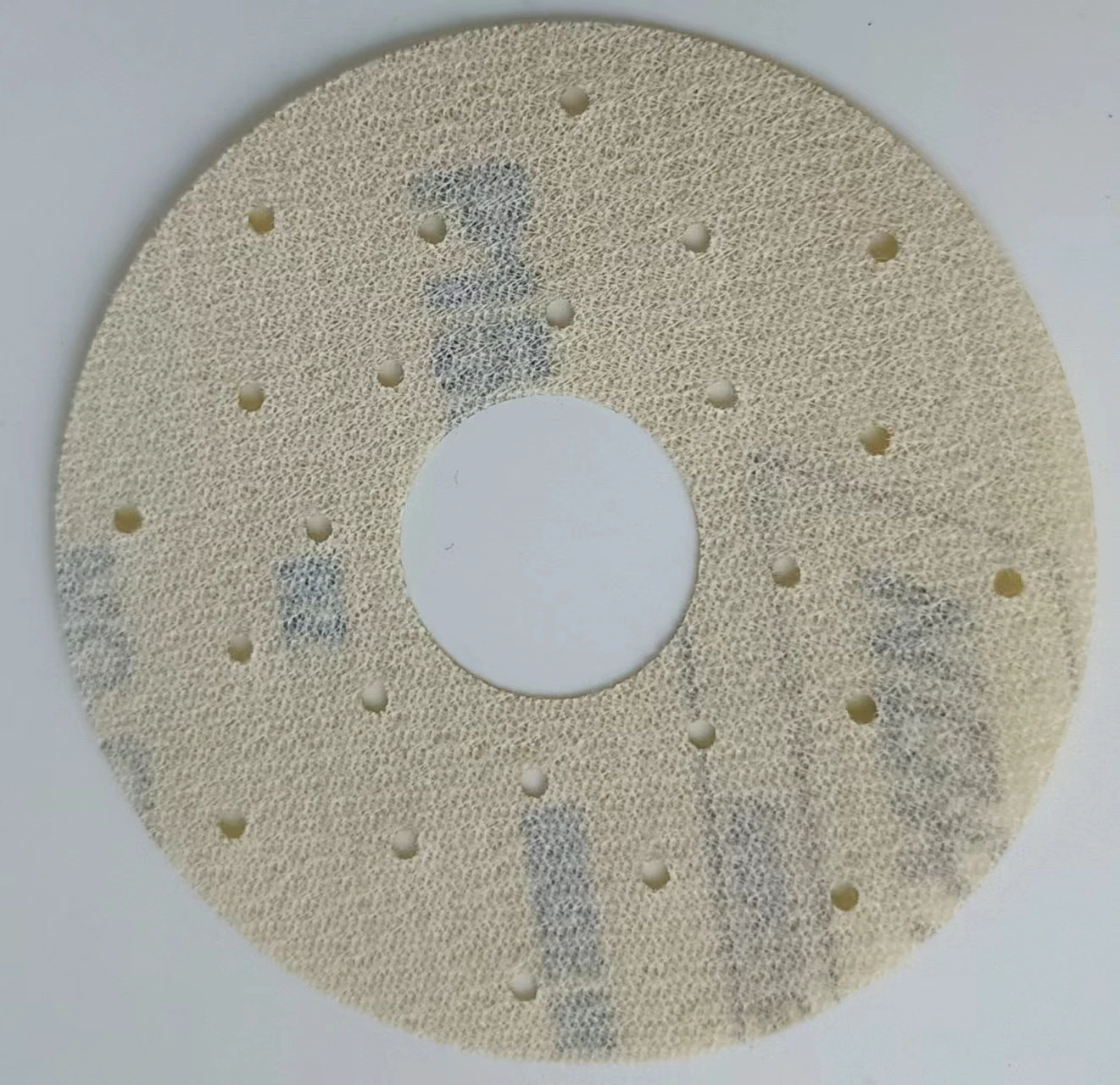 3inch porous  yellow Hook and Loop Sanding Disc orbital sanding disc
