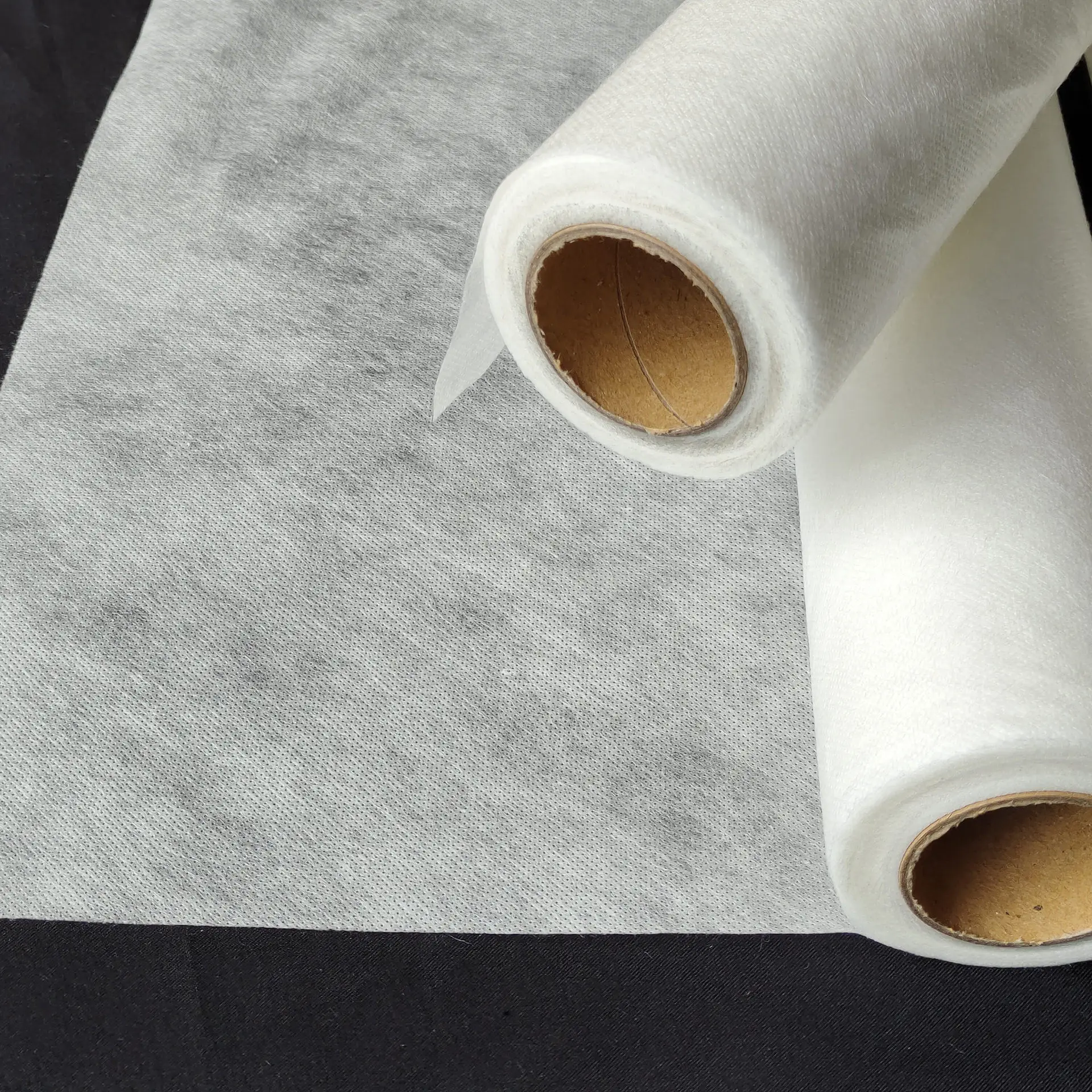 Custom cold and hot PVA water soluble non woven nonwoven fabric paper for embroidery backing stabilizer