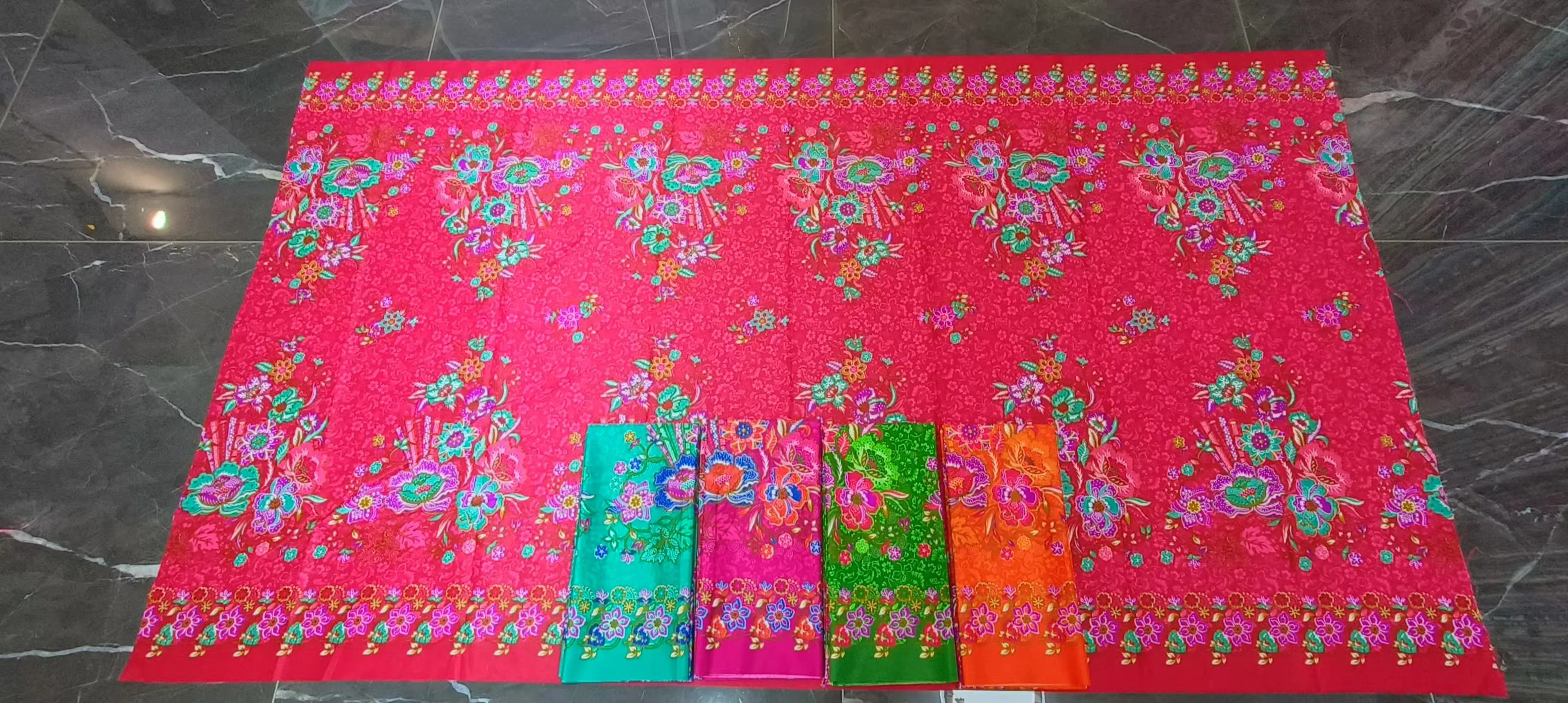 China manufacturer factory price sarung 100%  polyester sarong batik Indonesia lungi