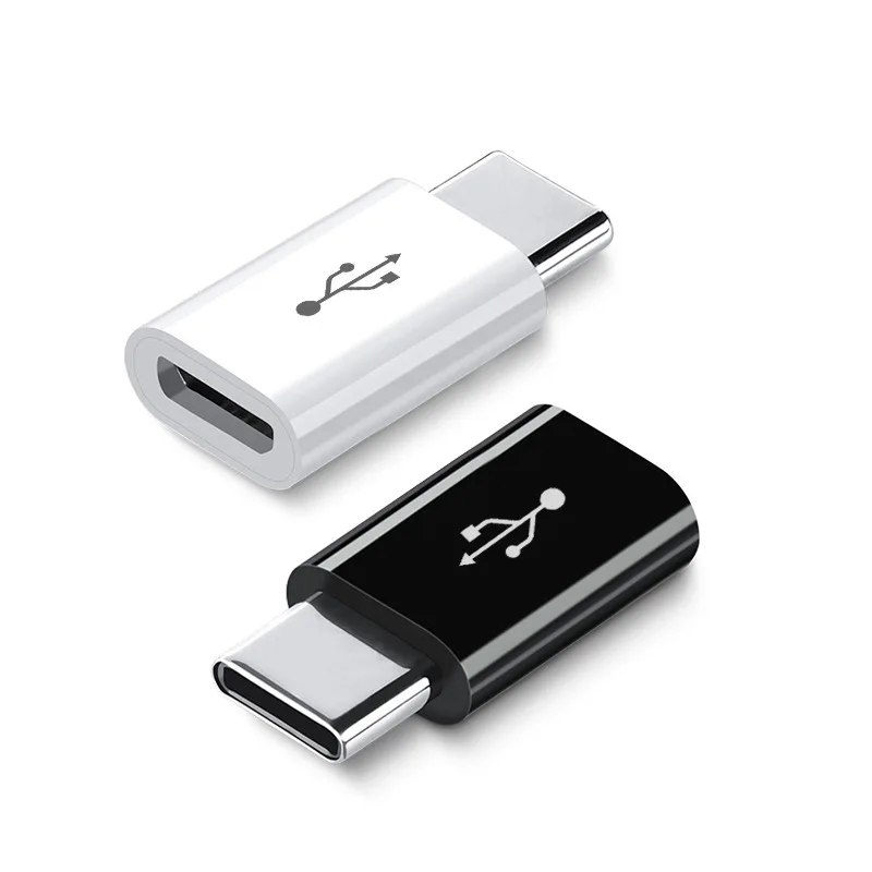 USB 2.0 Micro USB to Type-C Convert Adapter For Android Mobile Phone