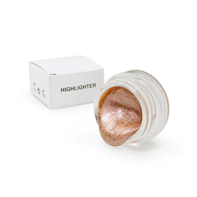 Natural Creamy Shimmer Makeup Hight Lighter Concealer Contouring Oil Control Liquid 3D Beauty Waterproof Make Up Highlighter