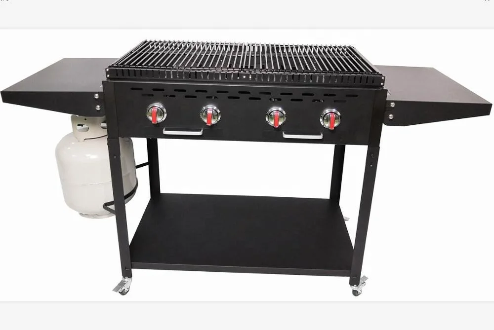 4 burner outdoor gas bbq grill