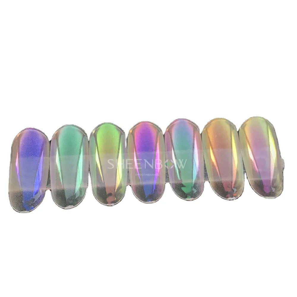 2020 New Aurora Nail Pigment Powder Mermaid Nail Art