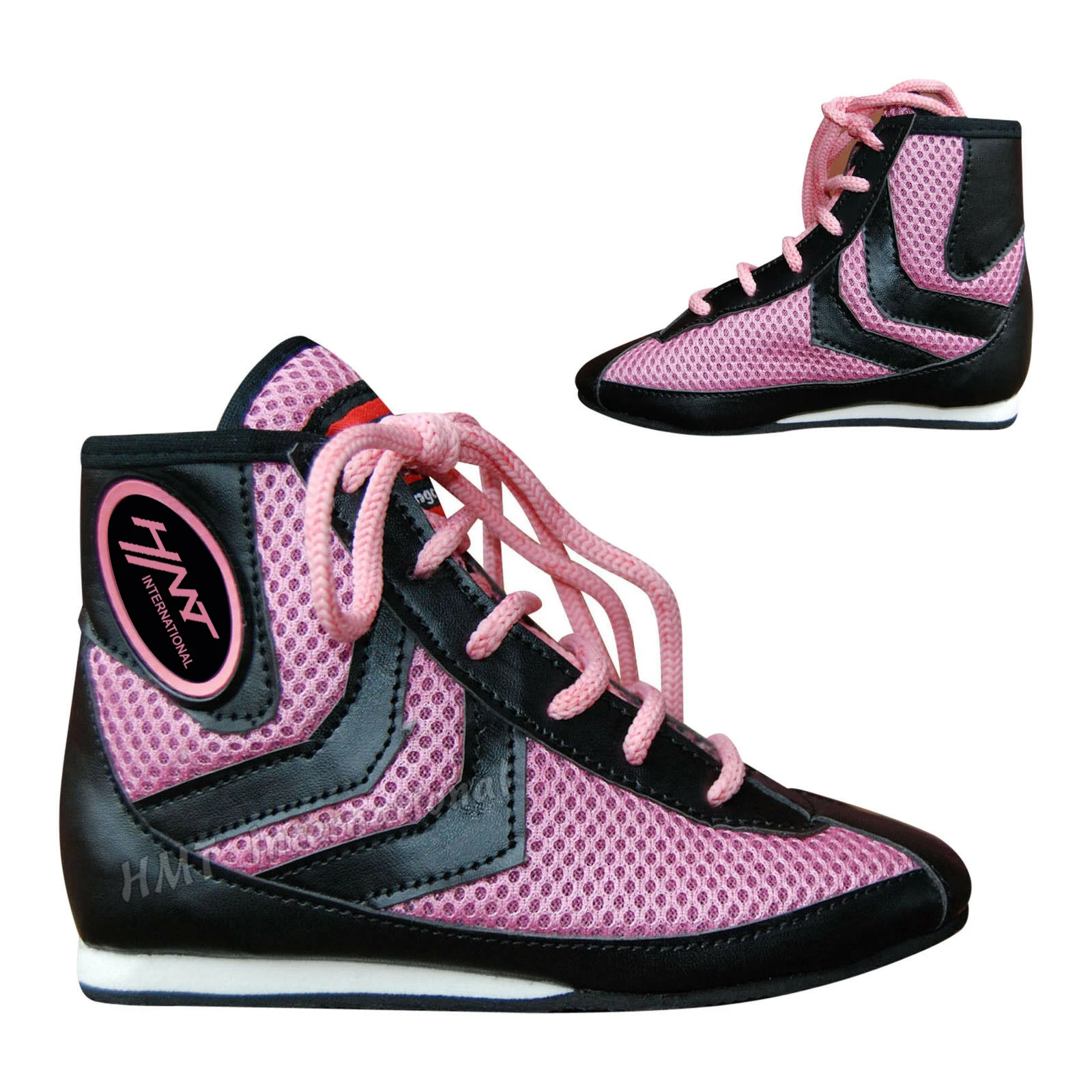 OEM Wholesale custom professional Leather & Mesh sport Taekwondo boots boxing shoes for men