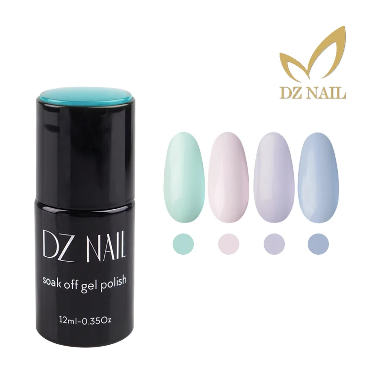 Ecofriendly healthy DZ Nail spring summer colored gels 12ml 15ml uv led nail gel varnish