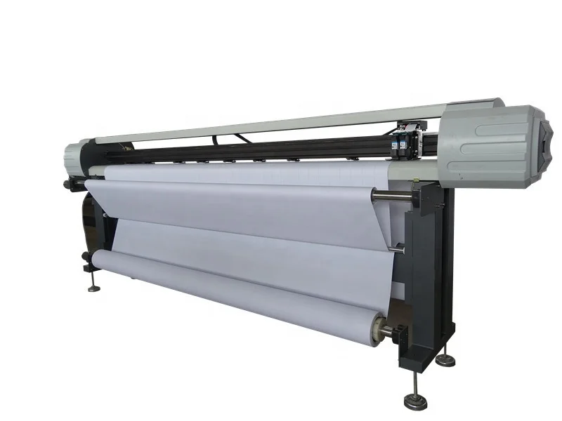 1.6m 1.8m 2.0m Garment plotter paper pattern printing inkjet printing plotter and cutter machine