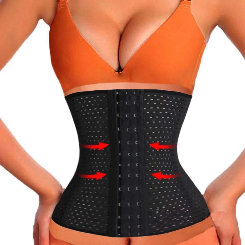 Women Breathable Waist Cinchers Ladies Corset Shaper Band Body Building Postpartum Belly Slimming Belt Modeling Strap Shapewear