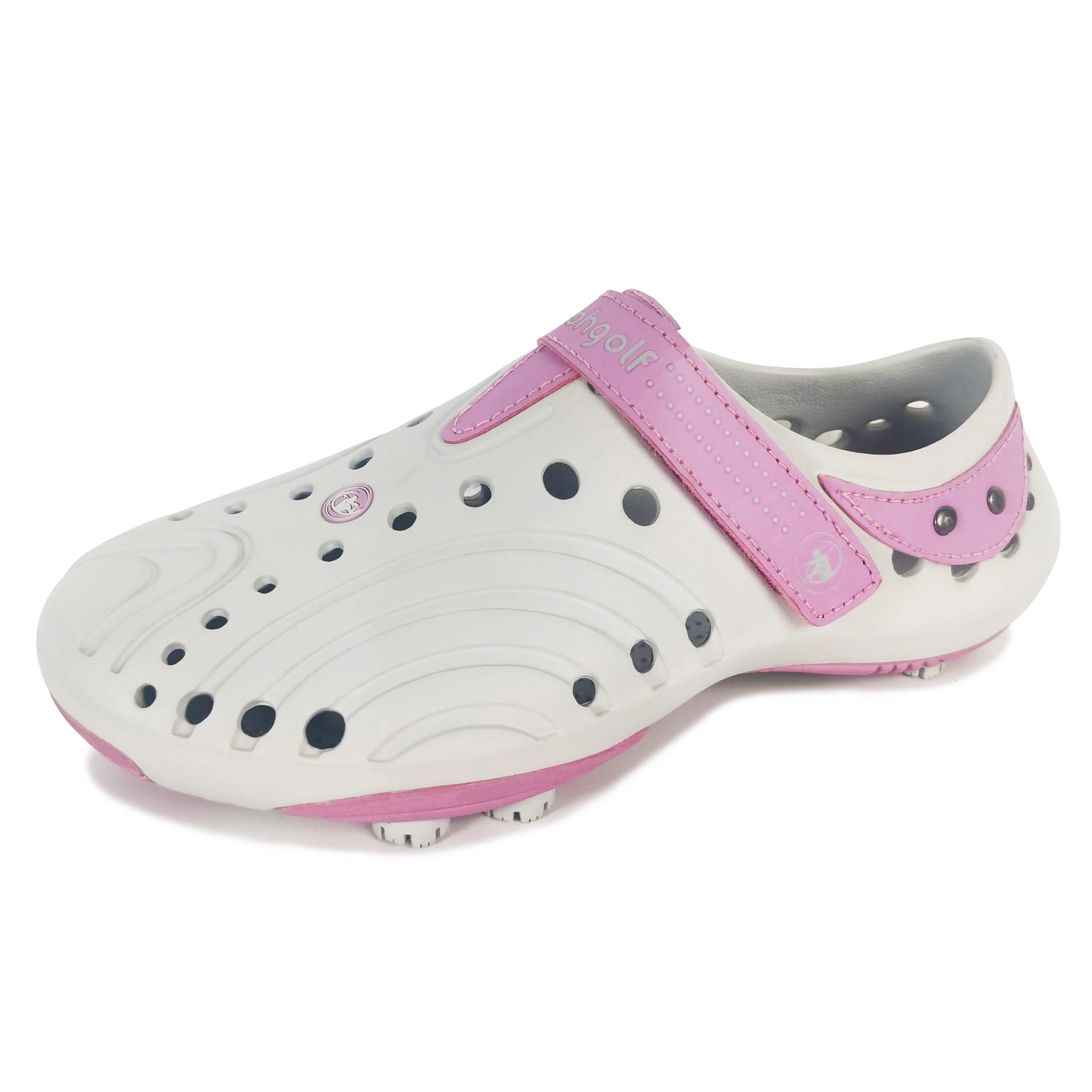 Customized indoor Training Eva Rubber Spike Sport Golf Shoes Men