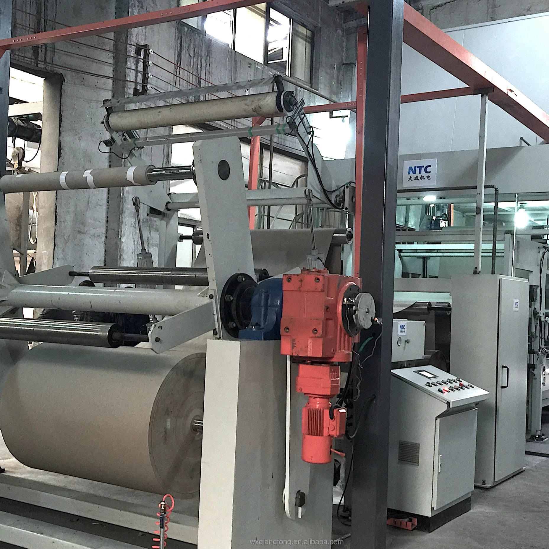 NTC Two- stage melamine paper impregnating and coating line for furniture paper