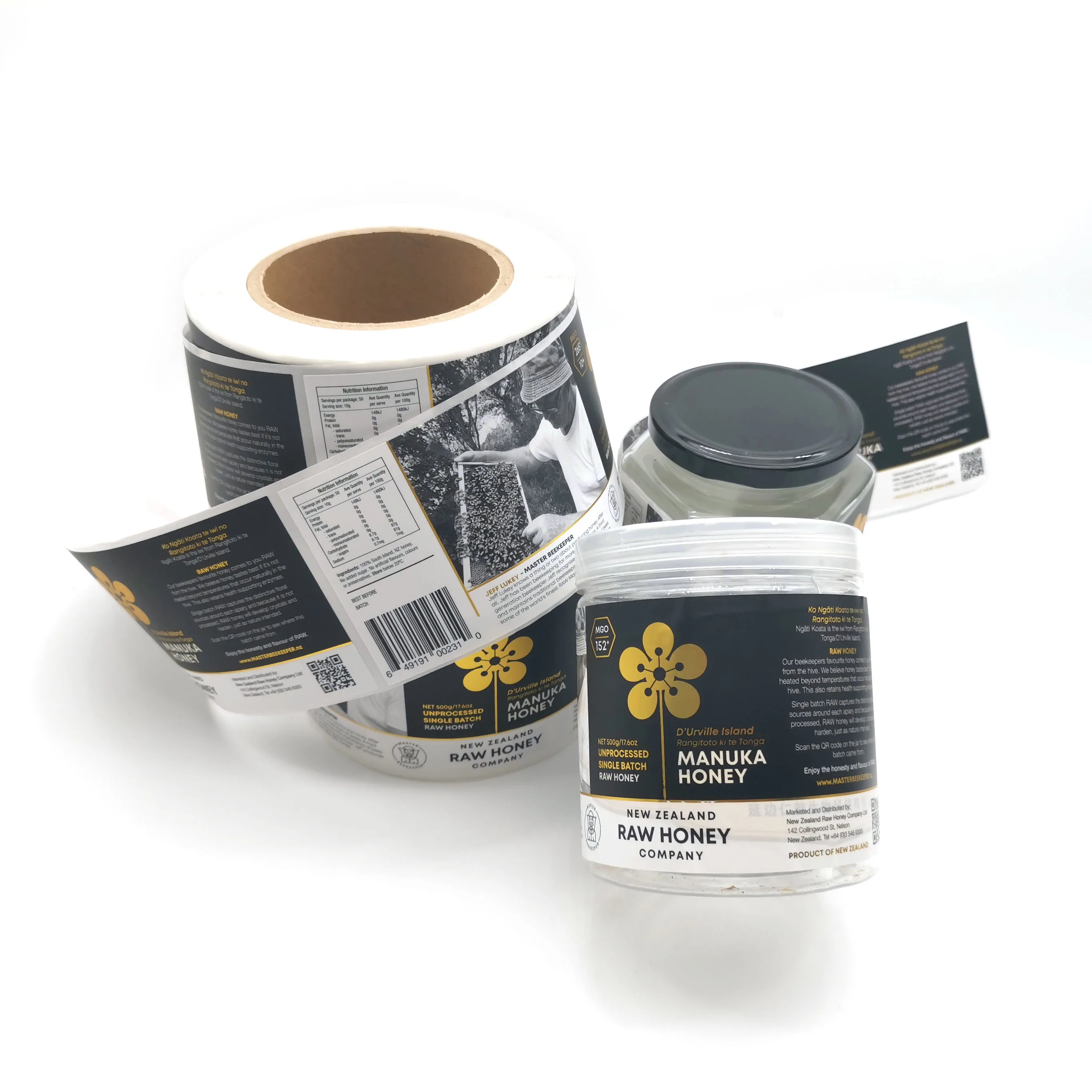 Waterproof Vinyl PVC Die Cut Label Custom Adhesive Printing Logo Sticker Label