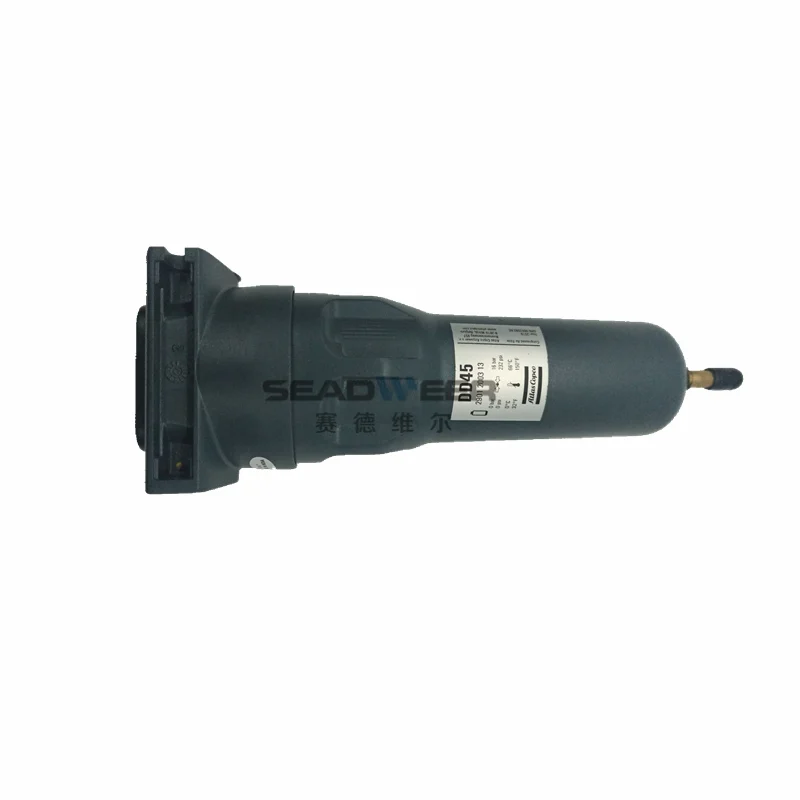 DD45 DD65 2901200313 2901200514 Original air compressor atlas copco spare parts Precision inline filter assembly