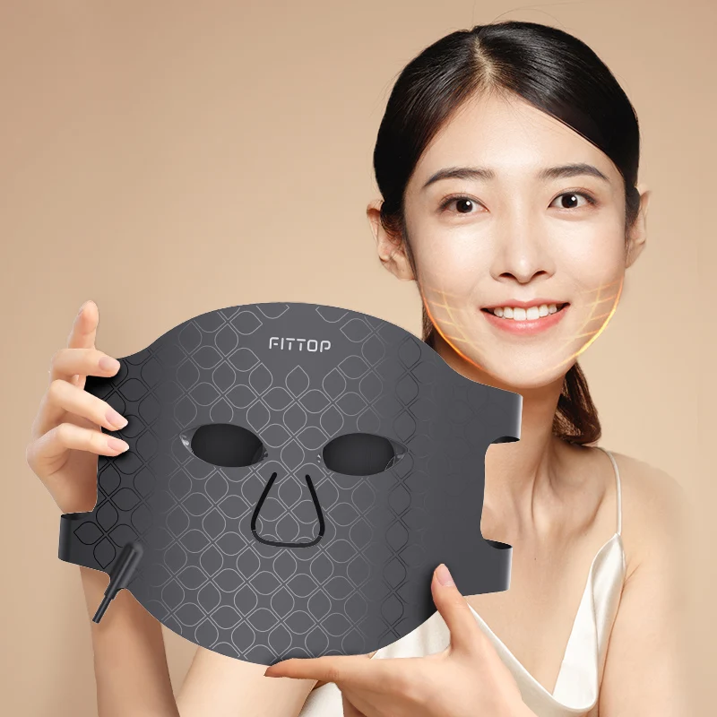 Manufacturer supplies 630 880nm facial led red light therapy mask red infrared 520 590 415nm skin care mask collagen led