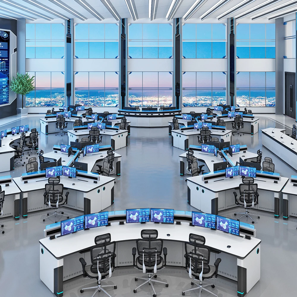 Multi Combo Design Emergency Operation Center Dispatch Control Room Console